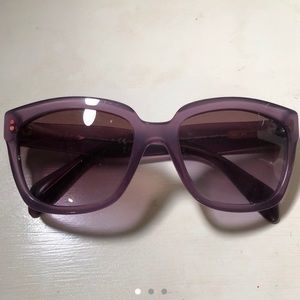 PRADA gradient purple sunglasses